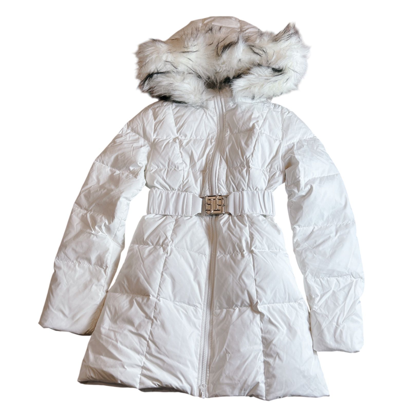 新品タグ付き GYDA ジェイダ ロング ダウン ジャケット ベルト付き