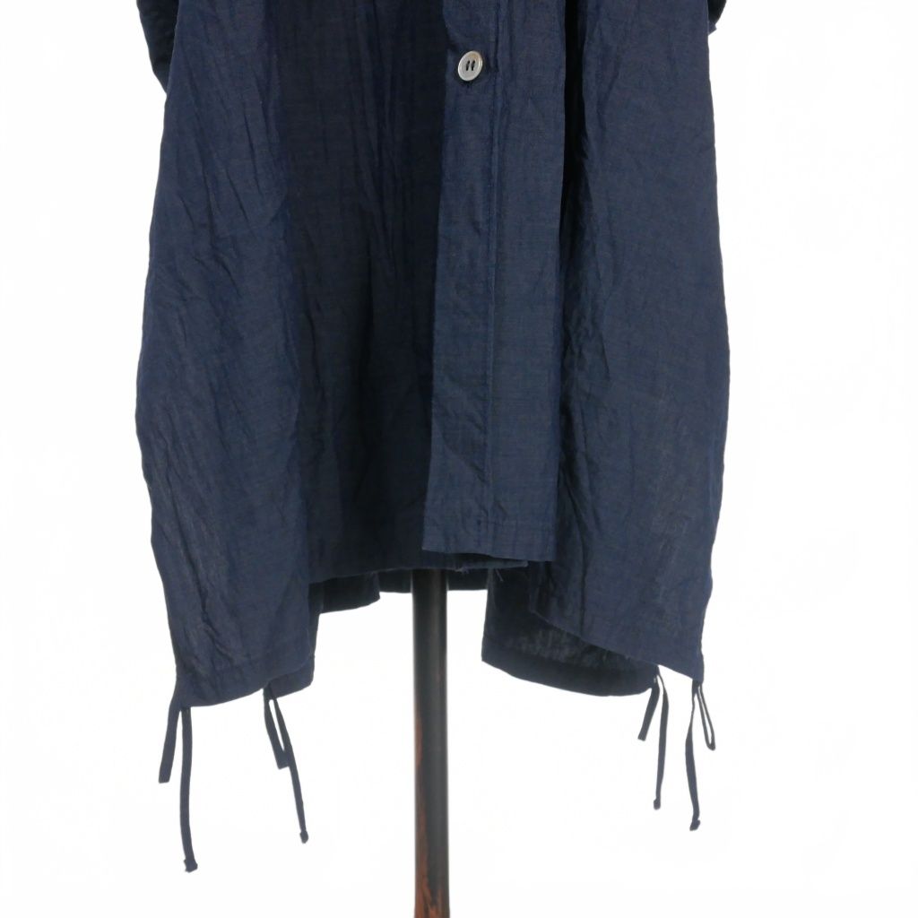 ワイズ Y's indigo ヨウジヤマモト ドルマンスリーブ ロングシャツ