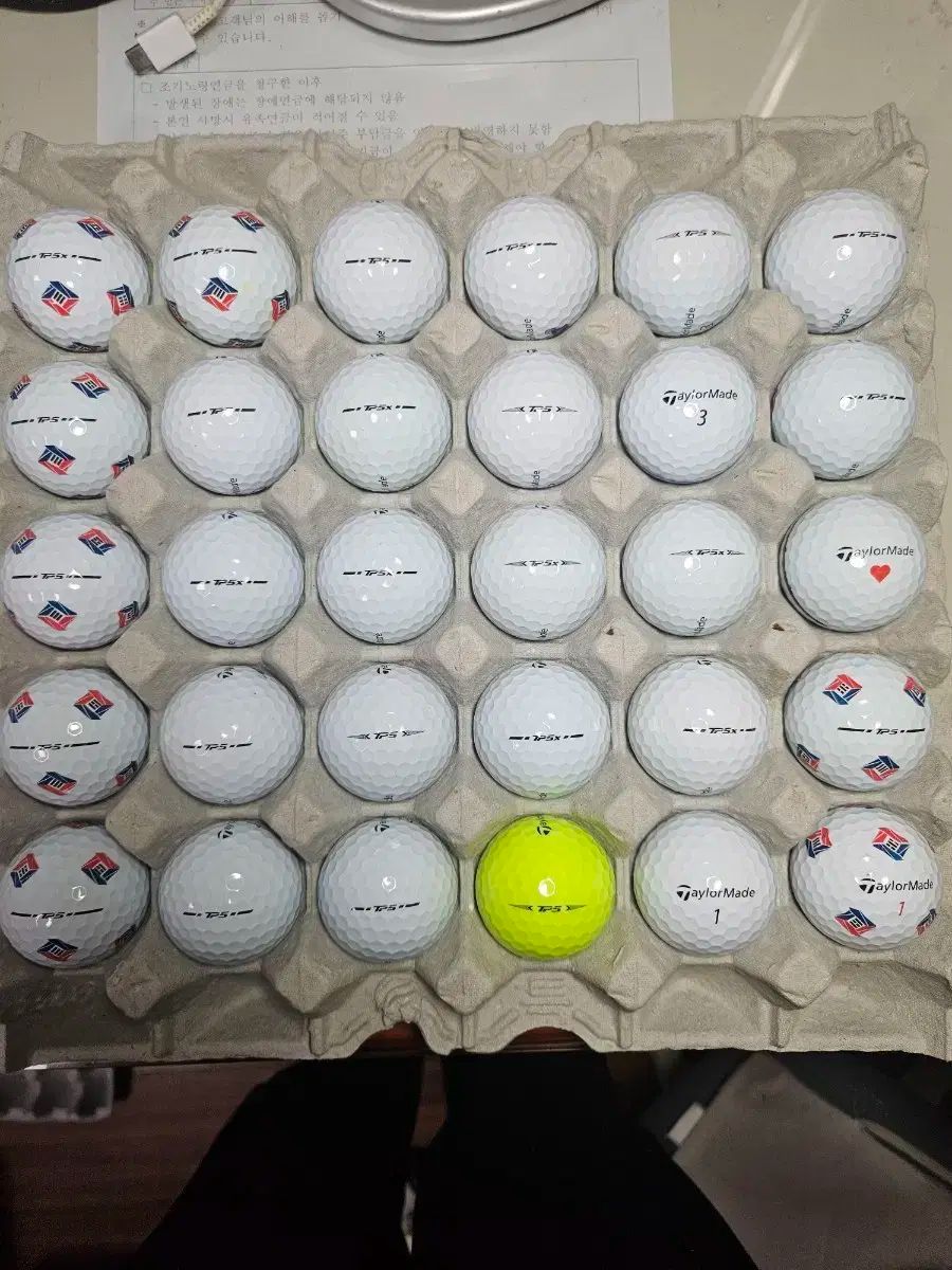 テーラーメイド ロストボール TP5 X 30個