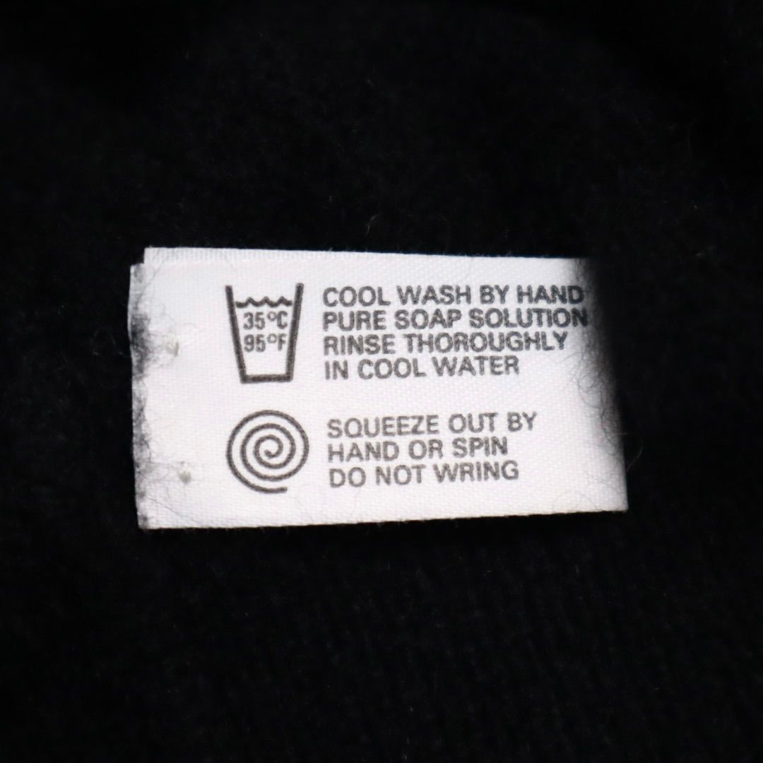 Ballantyne バランタイン 最 至高 肉厚 カシミヤ スコットランド製 金ボタン ニットカーディガン ブラック 金ボタン ノー カーディガン size 40 GINKGOPHARMACY_COM