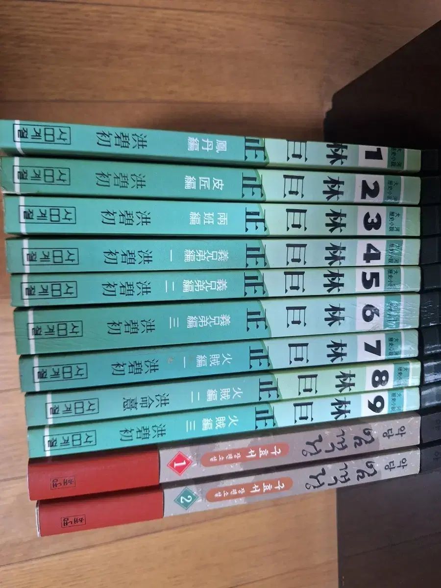 洪明熙 イム コクチョン 全集 1-9巻 具孝書 2巻