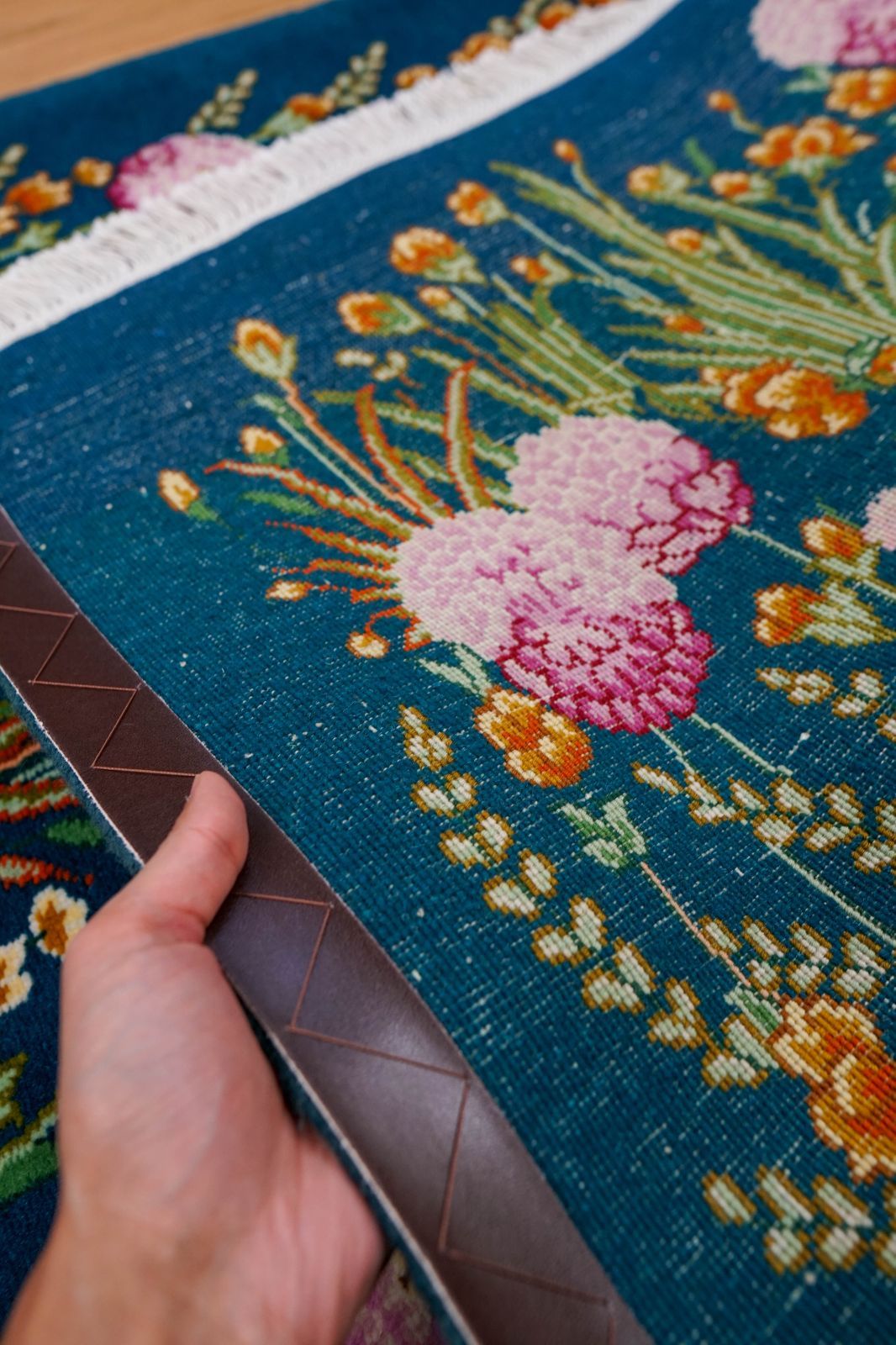 103×53cm【 アフガ二スタン手織り絨毯 カールモハメディ 】トライバル