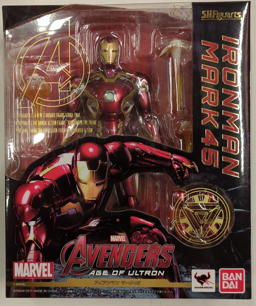 バンダイ S.H.Figuarts AVENGERS AGE OF ULTRON アイアンマン マーク45