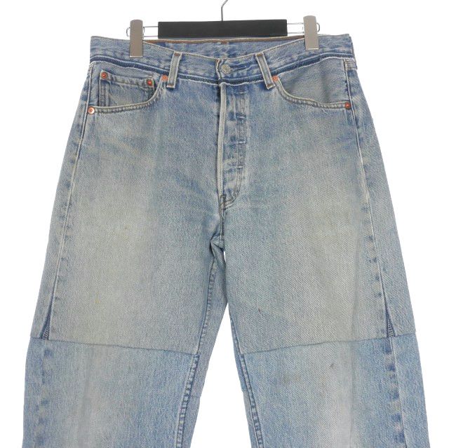 美品 24SS READYMADE 再構築 デニム フレア パンツ 910P▲ 美品 24SS READYMADE 再構築 デニム フレア パンツ 910P△