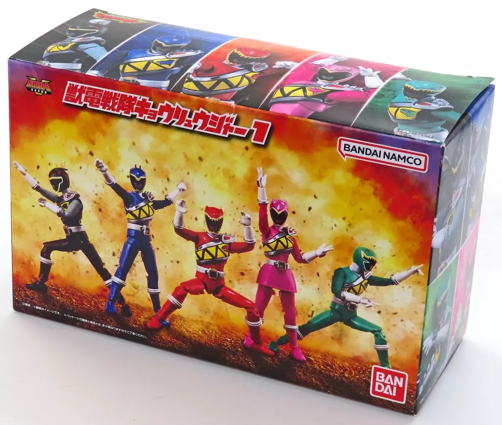 食玩 トレーディングフィギュア SHODO SUPER 獣電戦隊キョウリュウジャー1 バンダイ