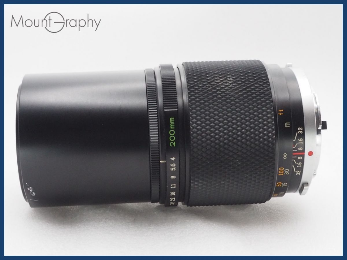  OLYMPUS オリンパス ZUIKO MC AUTO T 200 mm F 4 同梱可 i 10689 その他 カメラ