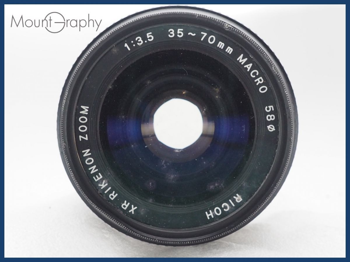 ☆良品☆ RICOH リコー XR RIKENON ZOOM 35-70mm F3.5 レンズ