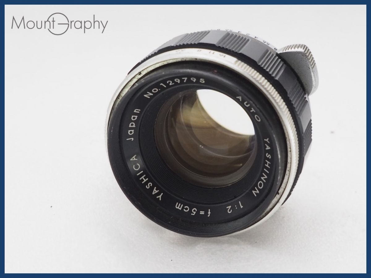 ☆特別特価☆ YASHICA ヤシカ AUTO YASHINON 5cm F2 同梱可 #i10694