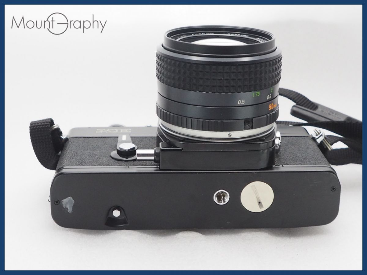 斬新 MINOLTA ミノルタ XE MC ROKKOR-PG 50mm F1.4 レンズフィルター付 同梱可 i10710 2025年購入