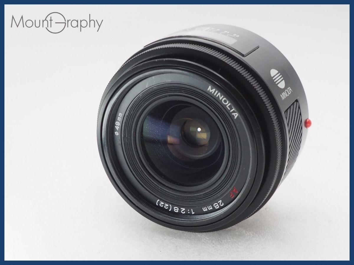MINOLTA ミノルタ AF 28 mm F 2 8 同梱可 i 10728