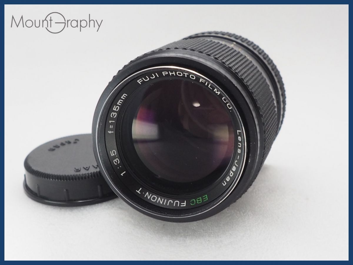 FUJI フジ EBC FUJINON T 135mm F3.5 後キャップ付 同梱可 i10729