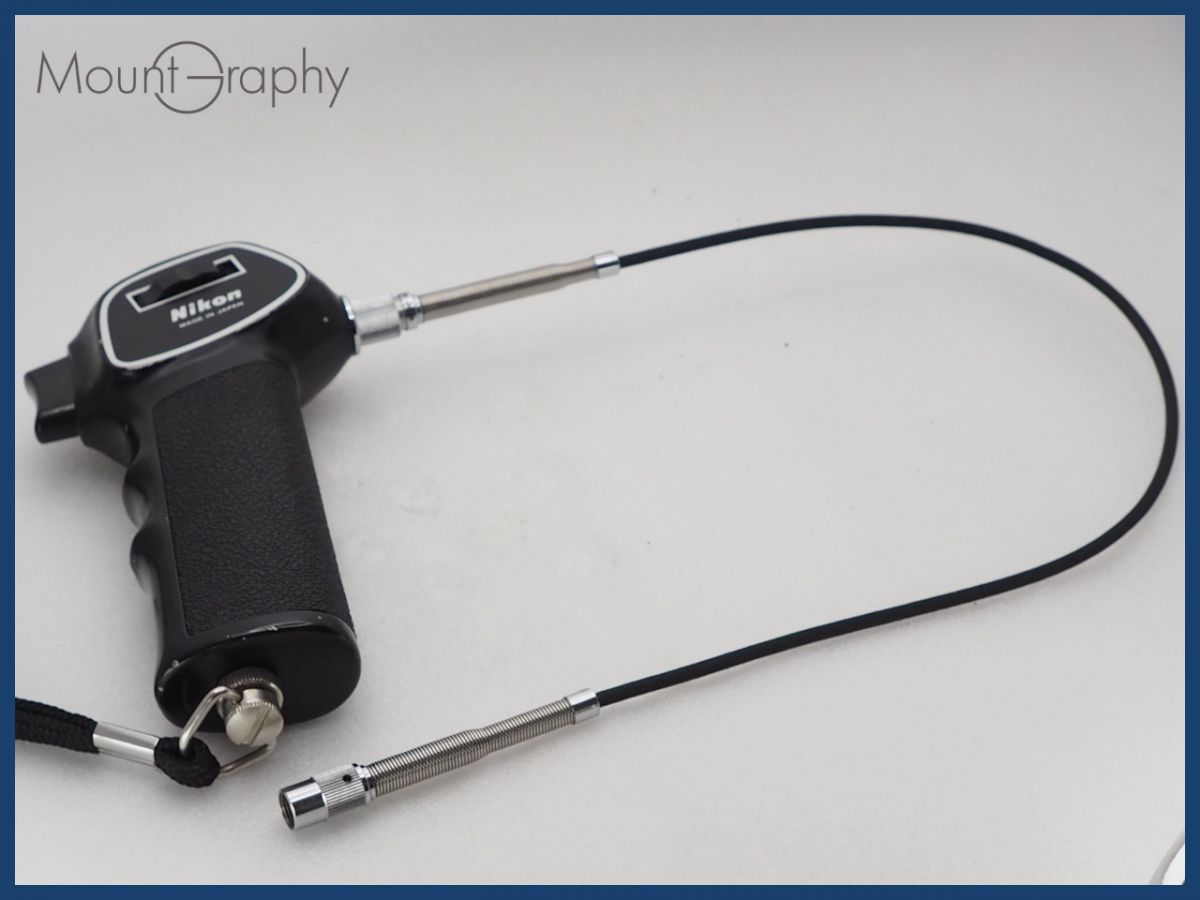 上 NIKON ニコン ピストルグリップ ケーブルレリーズ付 同梱可 i10740
