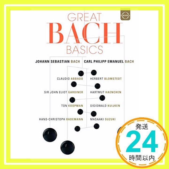 GREAT BACH BASICS - Johann Sebastian - Carl Philipp Emanuel Bach - 12 DVD BOX DVD _02