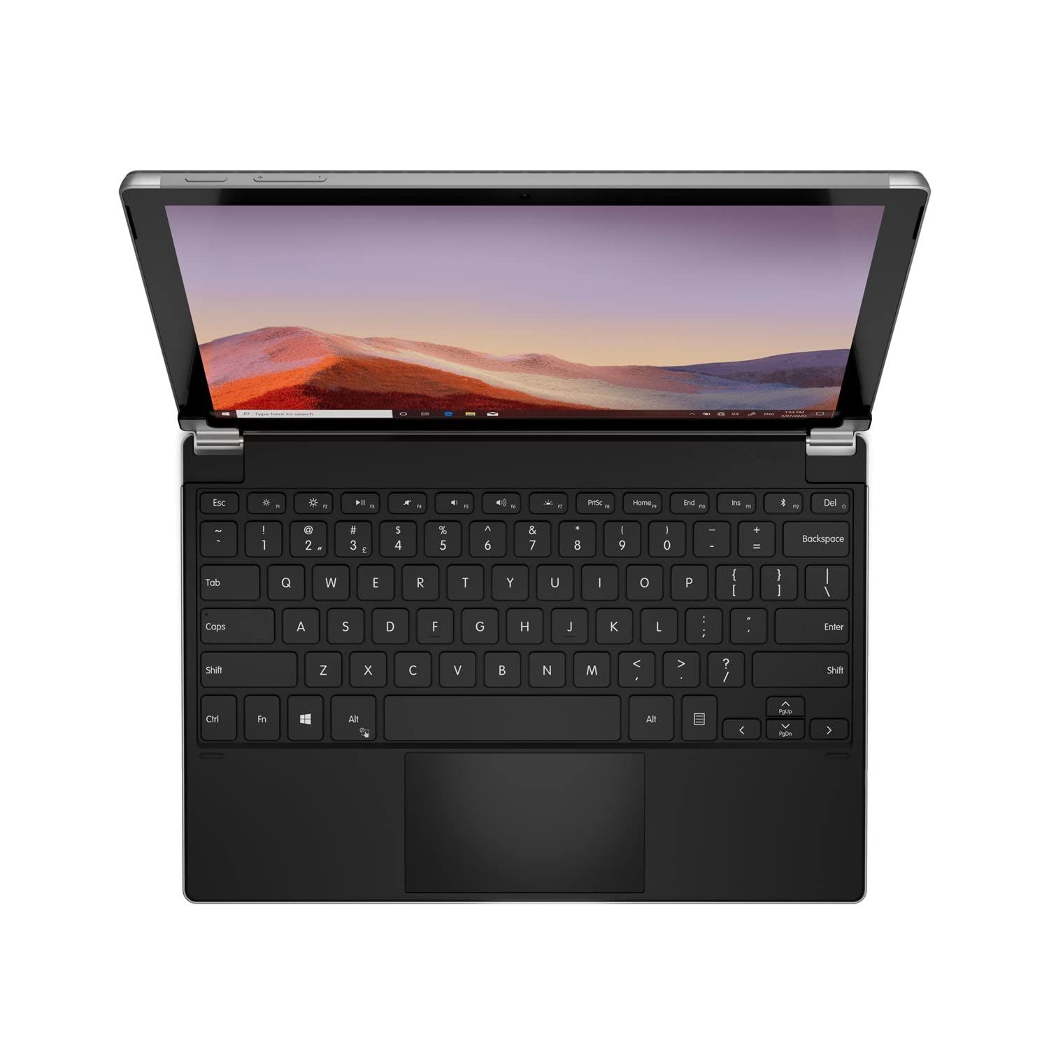 Brydge Bluetooth ワイヤレス キーボード Surface Pro 7 6 5 4 対応 トラックパッド搭載 スタンド付き 英語レイアウト 12 3 ブラック 充