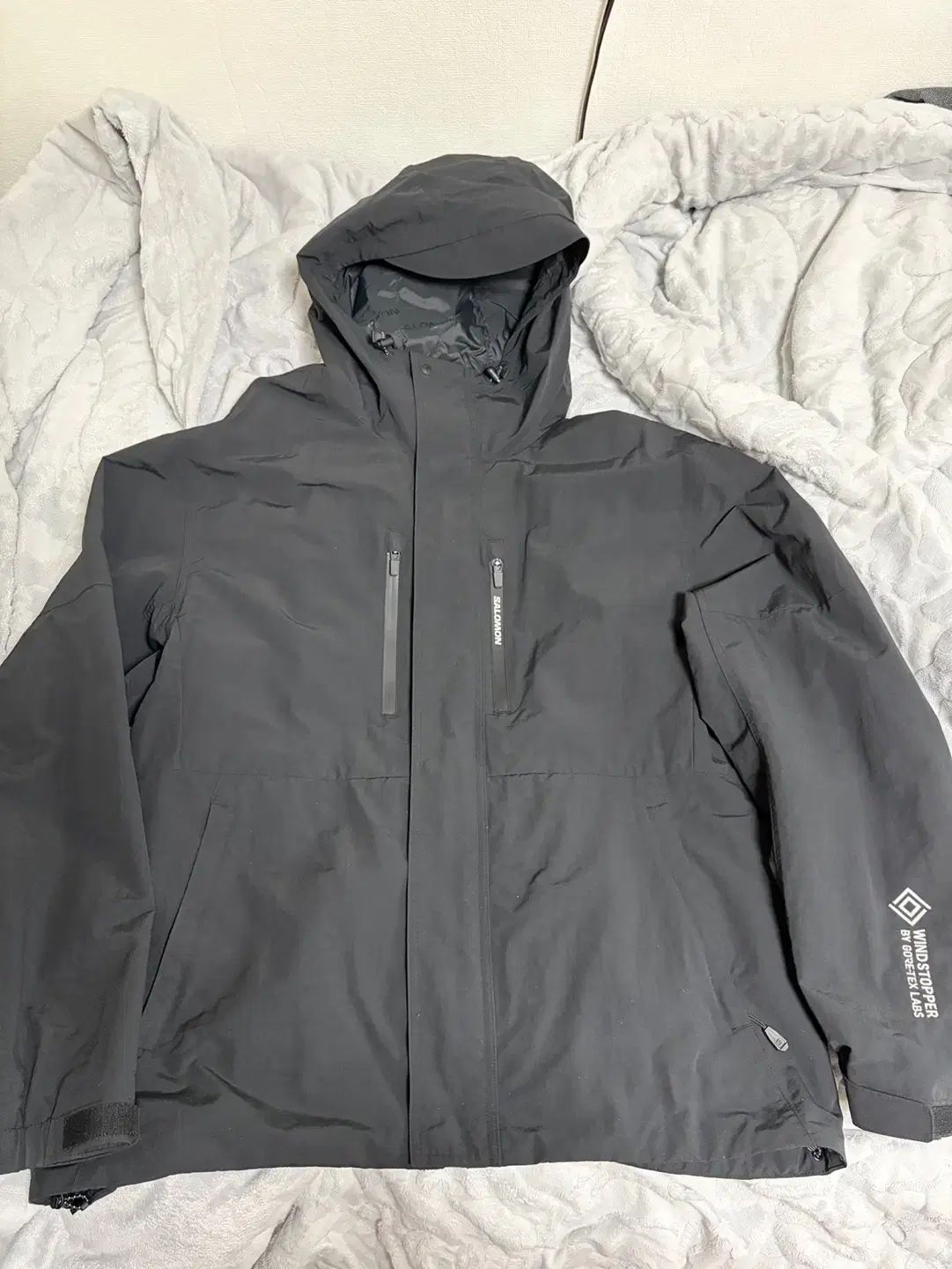 XL 24FW サロモン スレート ゴアテックス ウィンドストッパー ジャケット