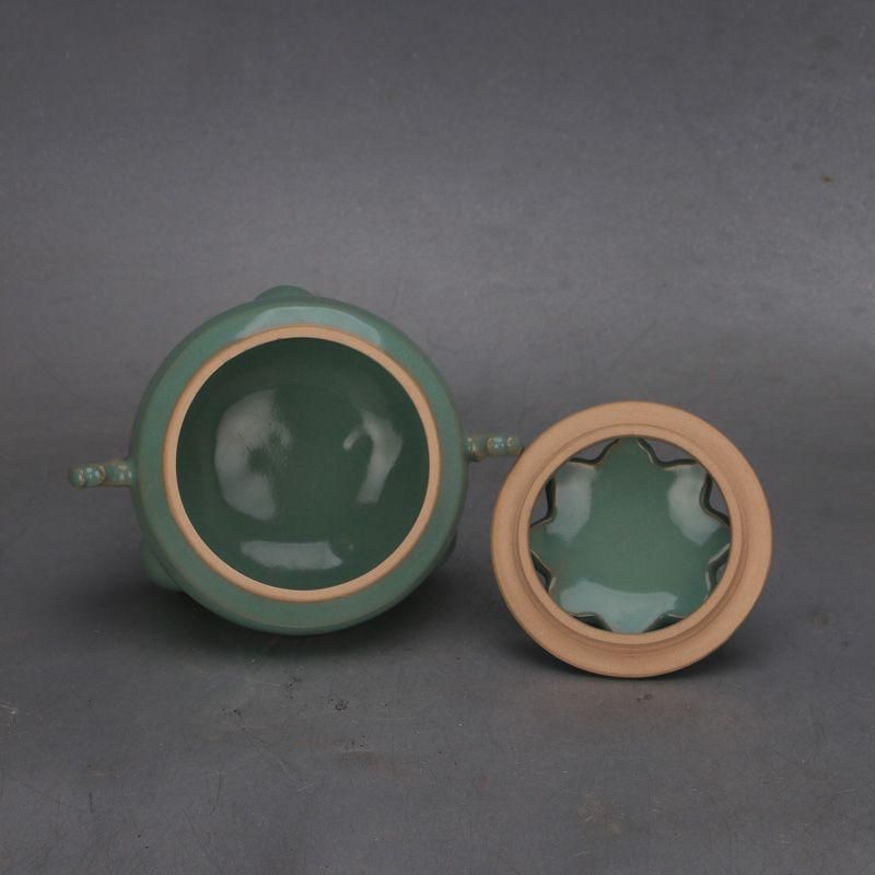 中国 汝窯 青磁 香炉 陶器 陶芸 香道具 仏具 官窯 青釉 - メルカリ