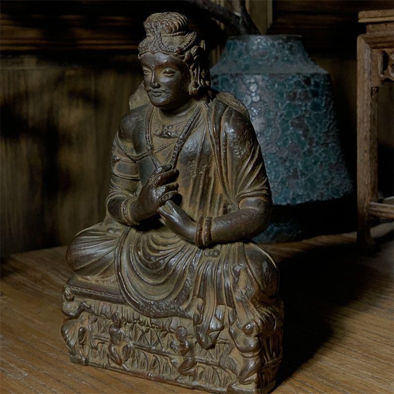 ガンダーラ禅定坐像 鎮宅辟邪 開運風水 招財 置物 工芸品 - メルカリ