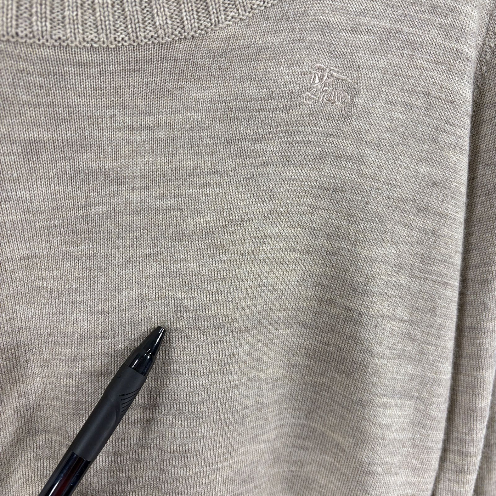 BURBERRY BLUE LABEL バーバリーブルーレーベル ホースロゴ刺繍 ノバ