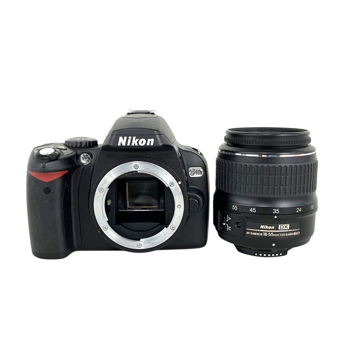 Nikon D40X 一眼デジタル AF-S DX ズームニッコール ED 18-55mm F3.5-5.6G II レンズキット 訳有Y10598973