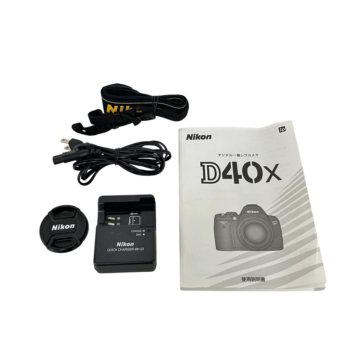 Nikon D40X 一眼デジタル AF-S DX ズームニッコール ED 18-55mm F3.5-5.6G II レンズキット 訳有Y10598973