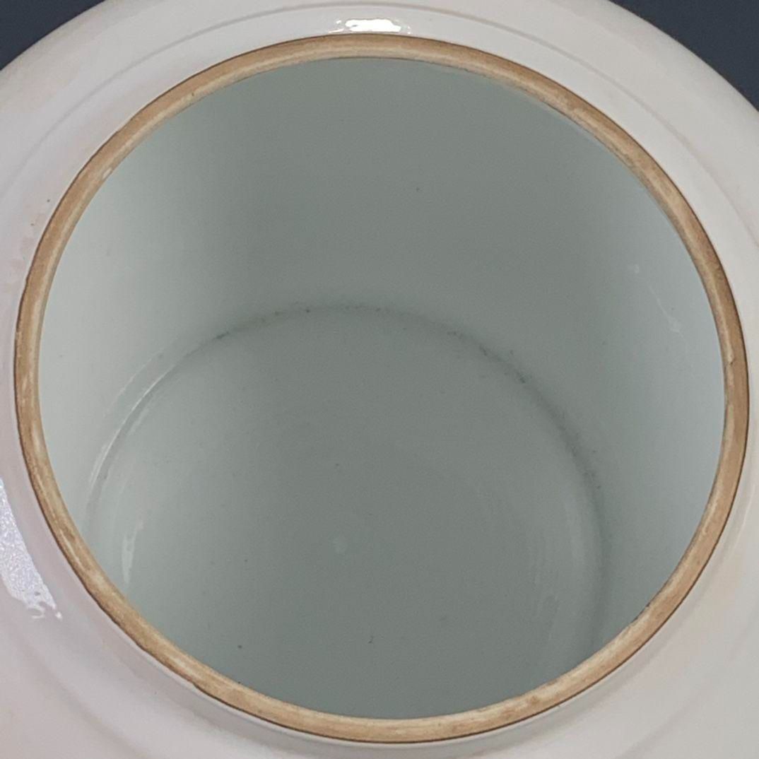 清乾隆粉彩蒔金蓮花蓋缶 景徳鎮 陶磁器 装飾品 工芸品 美術品 置物