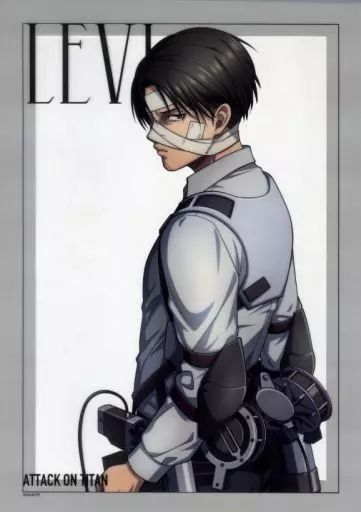 クリアポスター A3クリアポスター リヴァイ アッカーマン BYTイラスト 進撃の巨人 The Final Season POP UP企画展 地鳴らし at baseyard tokyo