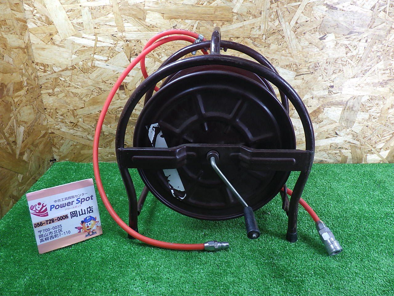 時エア漏れなし メーカー不明 常圧エアホースリール エアー工具 常圧用 品