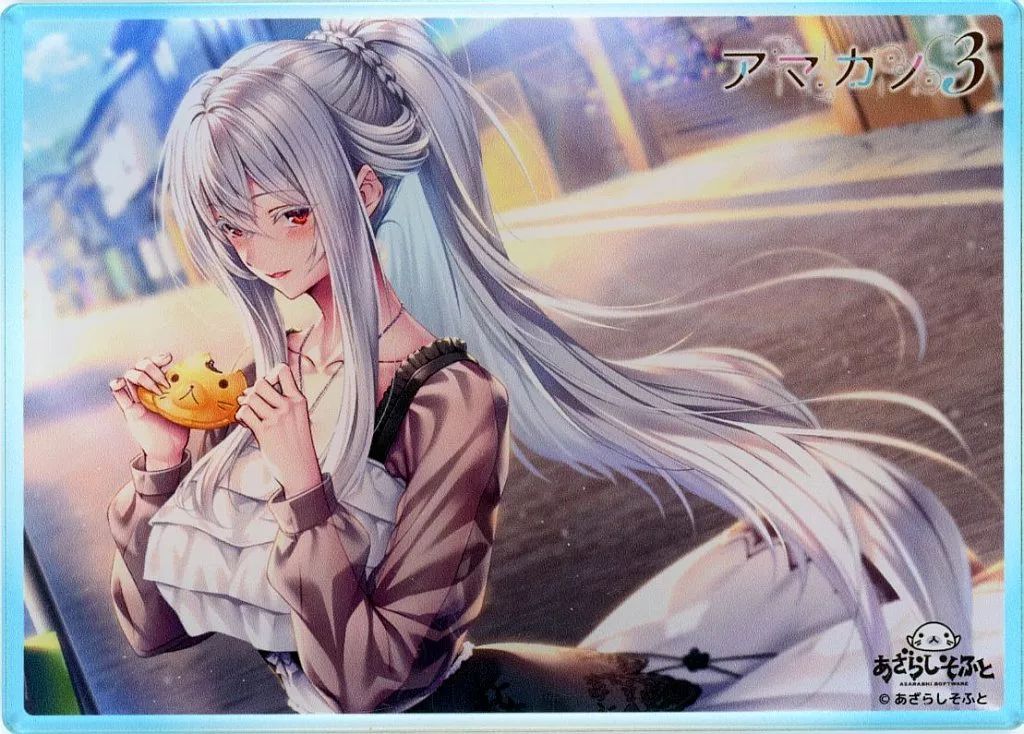 ピロ水(アマカノ　アマカノ2) B0Wスエードタペストリー　天笠綴　バレンタイン 天笠綴 ピロ水(アマカノ B2タペストリー はにかみ彼女 ピロ水 アマカノ