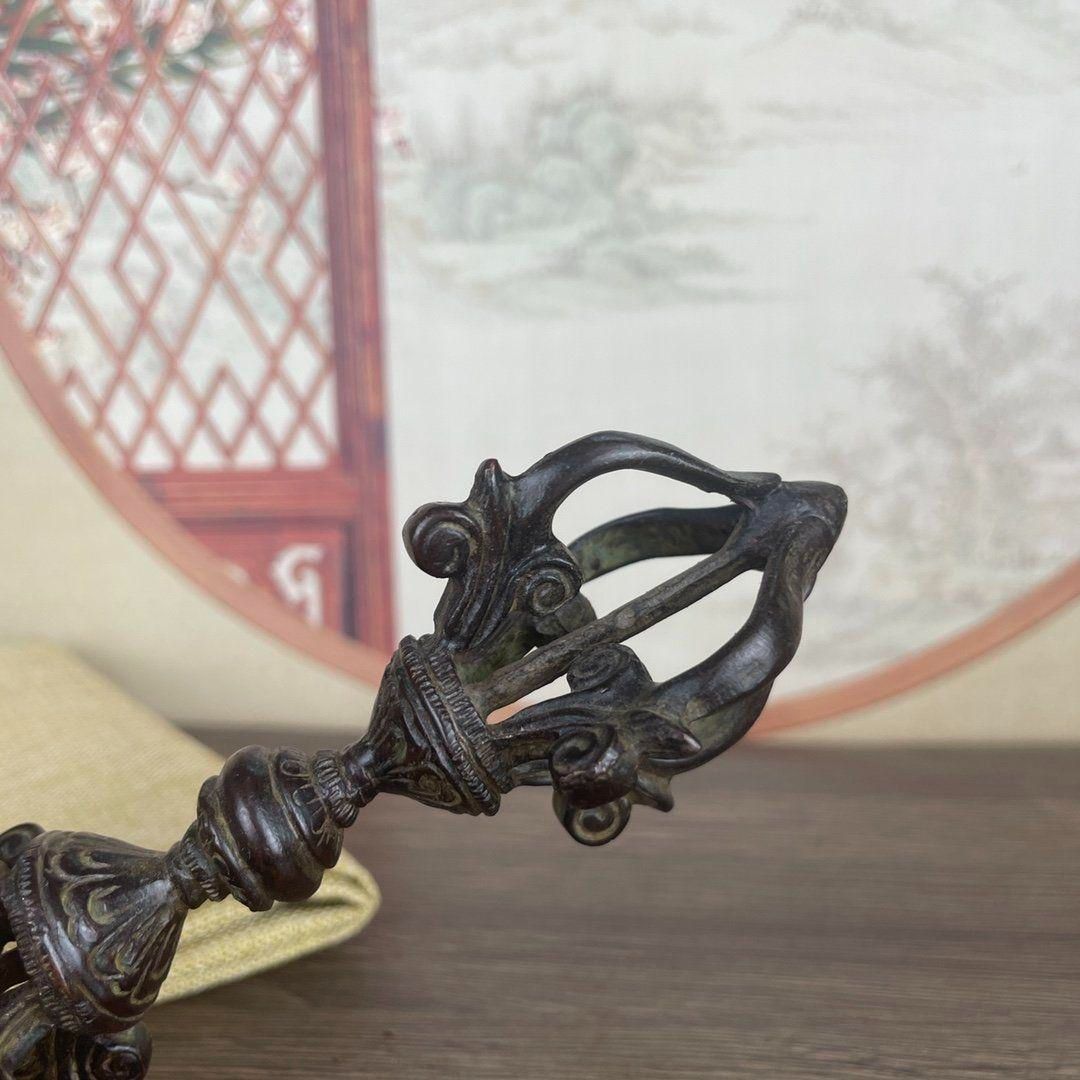 銅器 威徳金剛杵 降魔杵 銅製品 鎮宅 辟邪 開運 風水 招財 置物 工芸品 銅器 威徳金剛杵 降魔杵 銅製品 鎮宅 辟邪 開運 風水 招財 置物 工芸