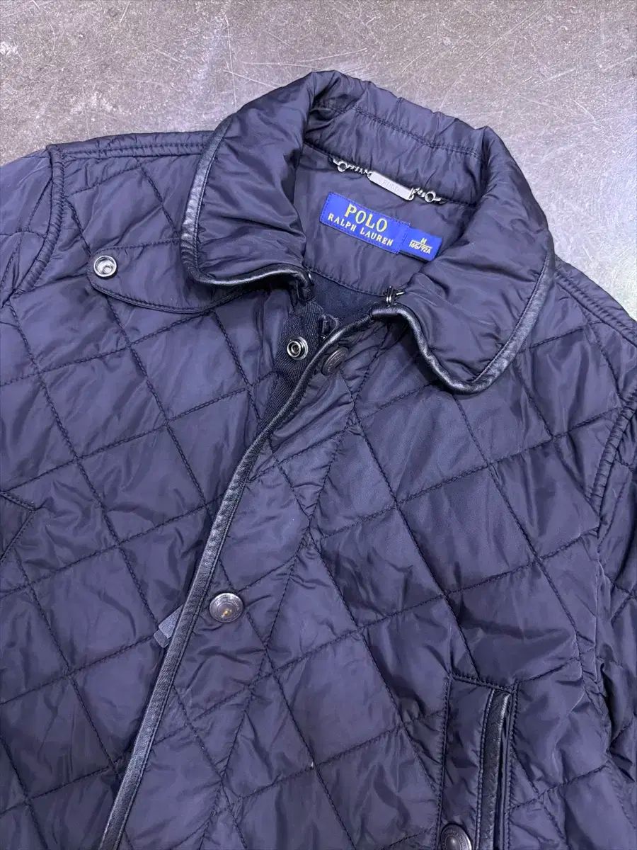 キルティングジャケット ブラック