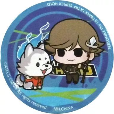 中古】バッジ・ピンズ(キャラクター) 天田乾＆コロマル 「フォーチュン