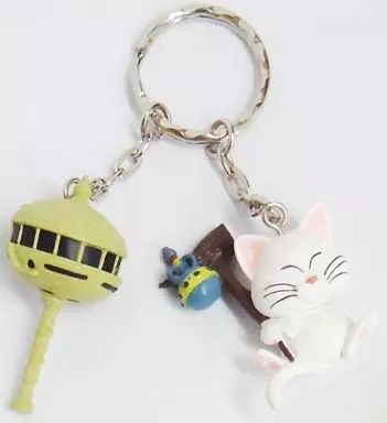 中古】キーホルダー・マスコット(キャラクター) E.カリン様＆カリン塔