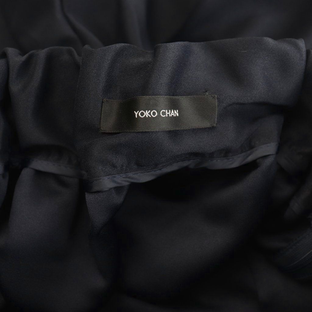 ヨーコチャン YOKO CHAN ハイウエスト テーパードパンツ スラックス 38