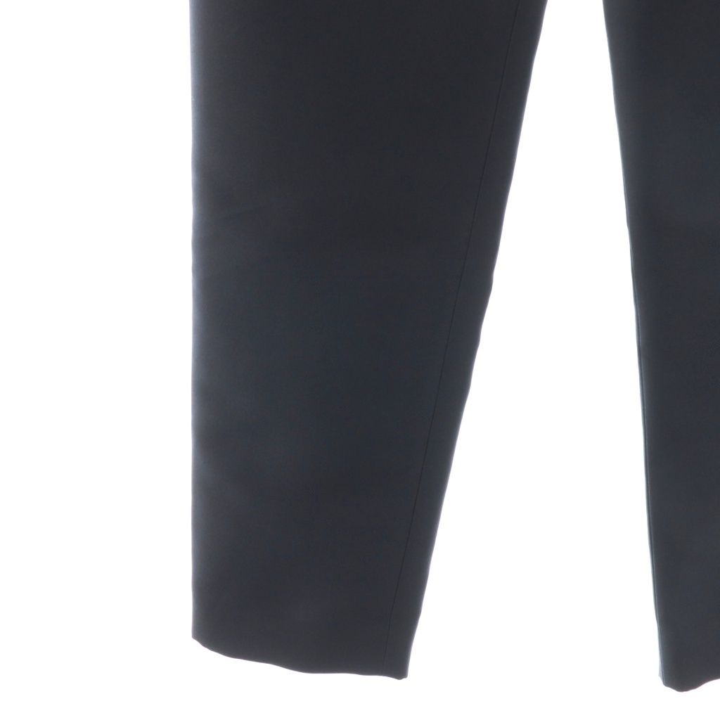 美品★ヨーコチャン ハイウエストラップパンツ テーパード ネイビー　D097 美品☆ヨーコチャン ハイウエストラップパンツ テーパード ネイビー