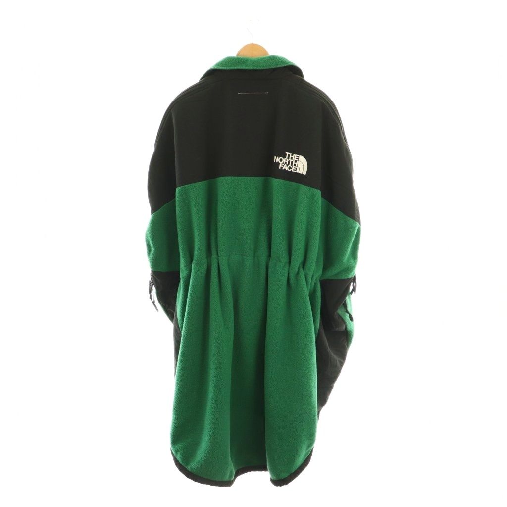 ザノースフェイス THE NORTH FACE × エムエムシックスメゾンマルジェラ MM 6 Maison Margiela 20 AW DENALI サークルフリースワンピース ロング S 緑 黒 NR OS