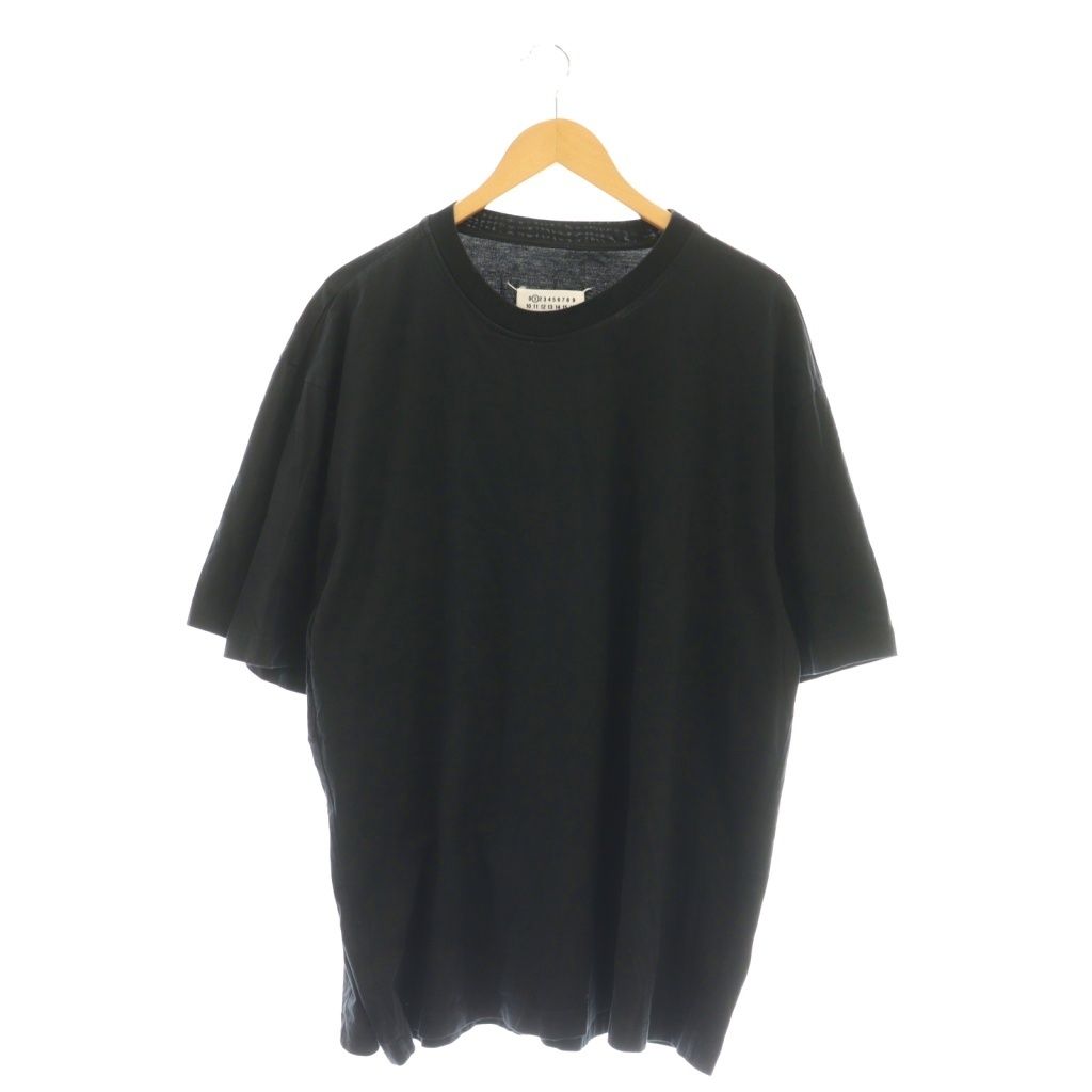 メゾンマルジェラ 1 Maison Margiela 1 アシンメトリー ドッキングTシャツ カットソー XS ブラック S51GC0474 DF OS