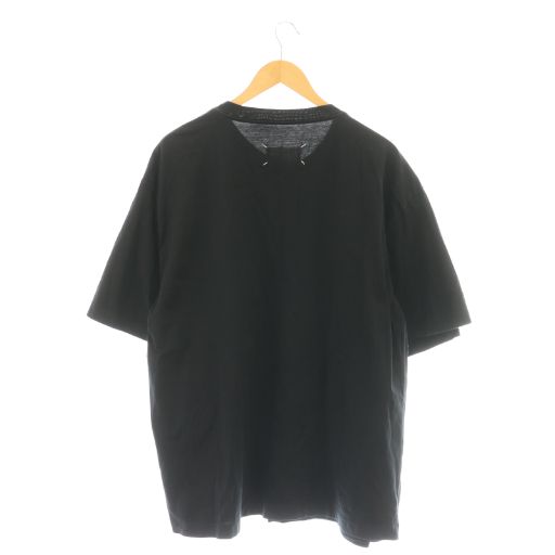 メゾンマルジェラ 1 Maison Margiela 1 アシンメトリー ドッキングTシャツ カットソー XS ブラック S51GC0474 DF OS