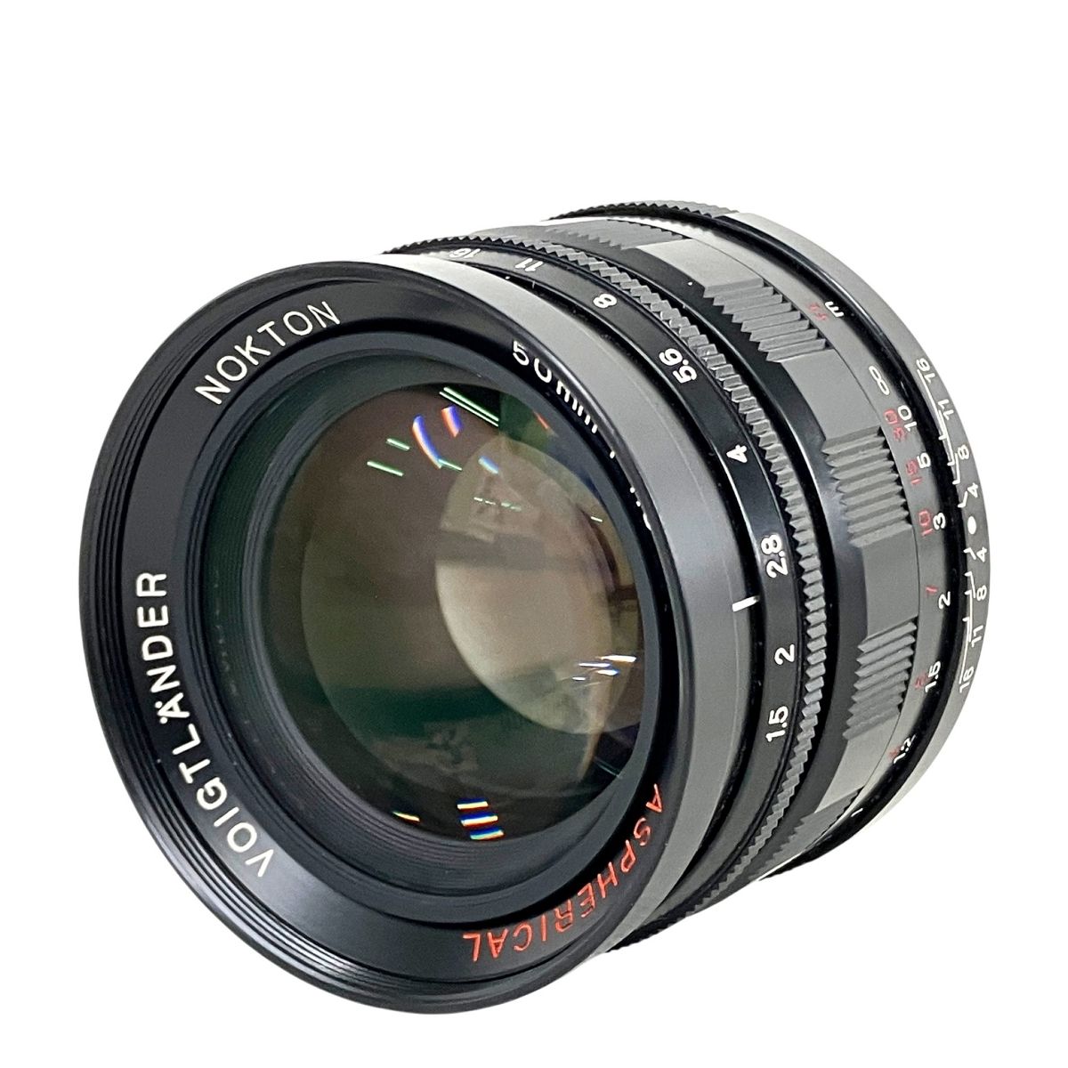 Voigtlander NOKTON 50mm F1.5 ASPHERICAL コシナ フォクトレンダー ノクトン レンズ ジャンク Y10598979