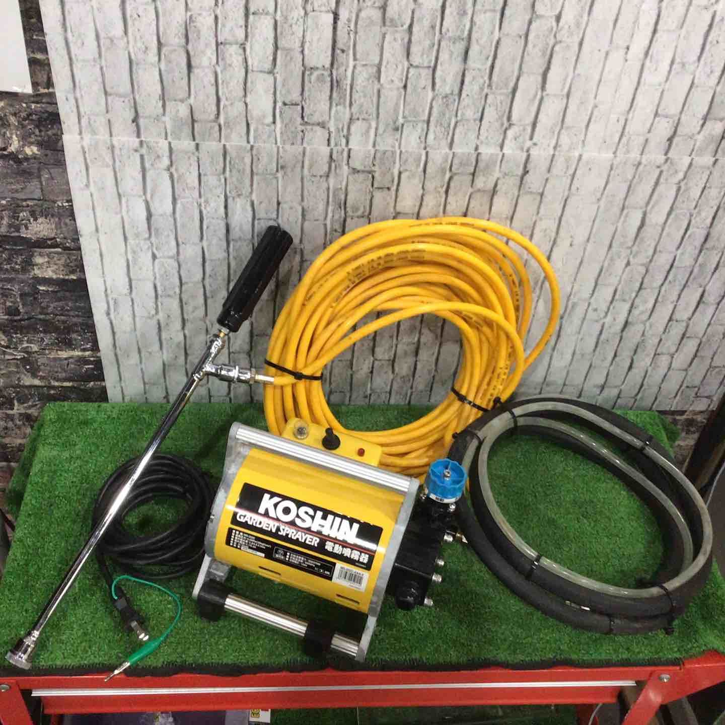 工進 KOSHIN 電動噴霧器 ガーデンスプレイヤー MS-252C ショートノズル54cm 川口店