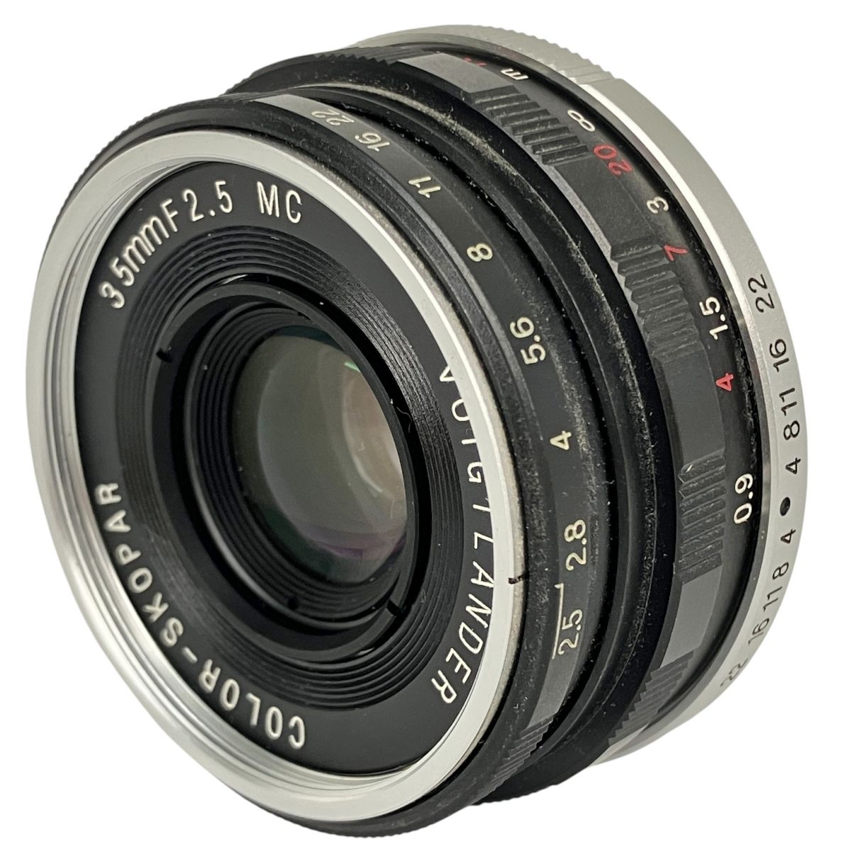 VOIGTLANDER COLOR-SKOPAR 35mm F2.5 コシナ フォクトレンダー スコーパー 単焦点 レンズ ジャンク Y10598980