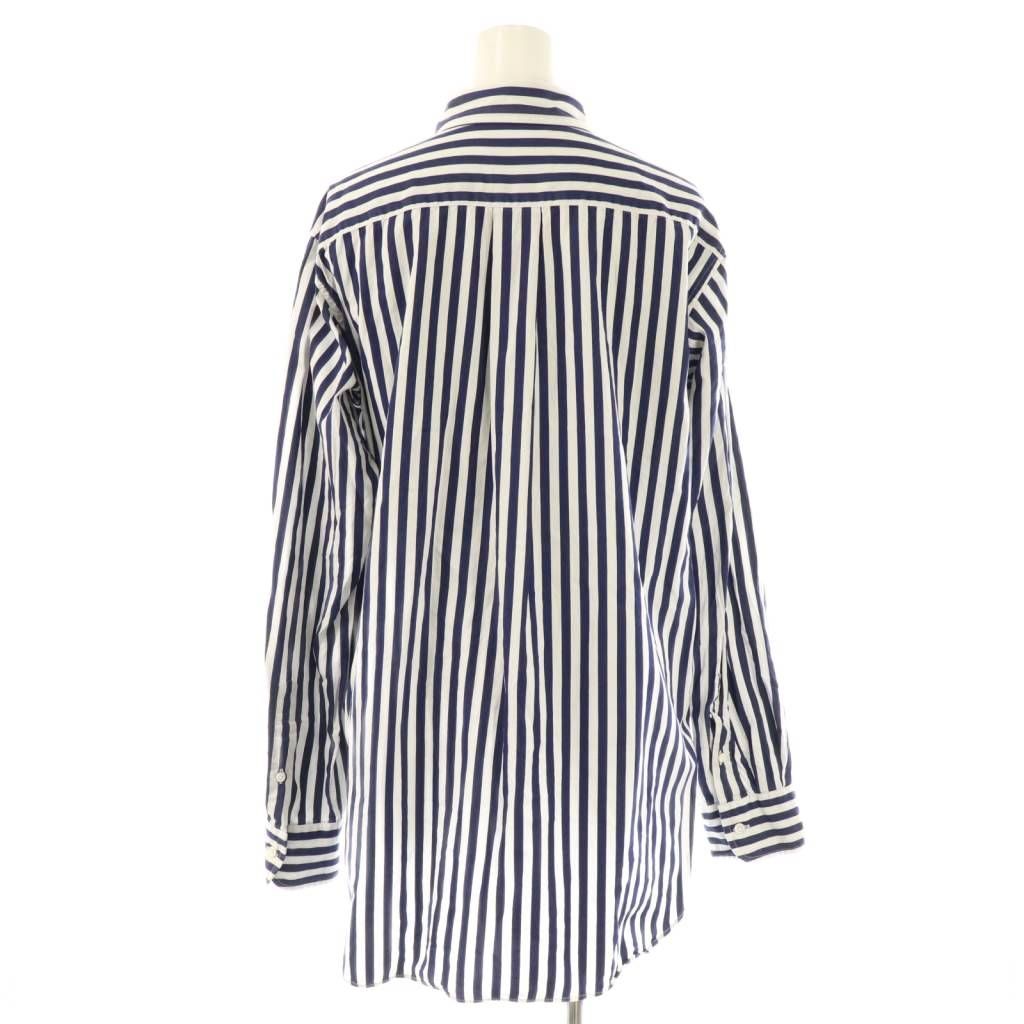 極美品MUSEドゥーズィエムクラスロングレギュラーストライプシャツ Deuxieme Classe（ドゥーズィエムクラス）の「ロングレギュラーシャツ