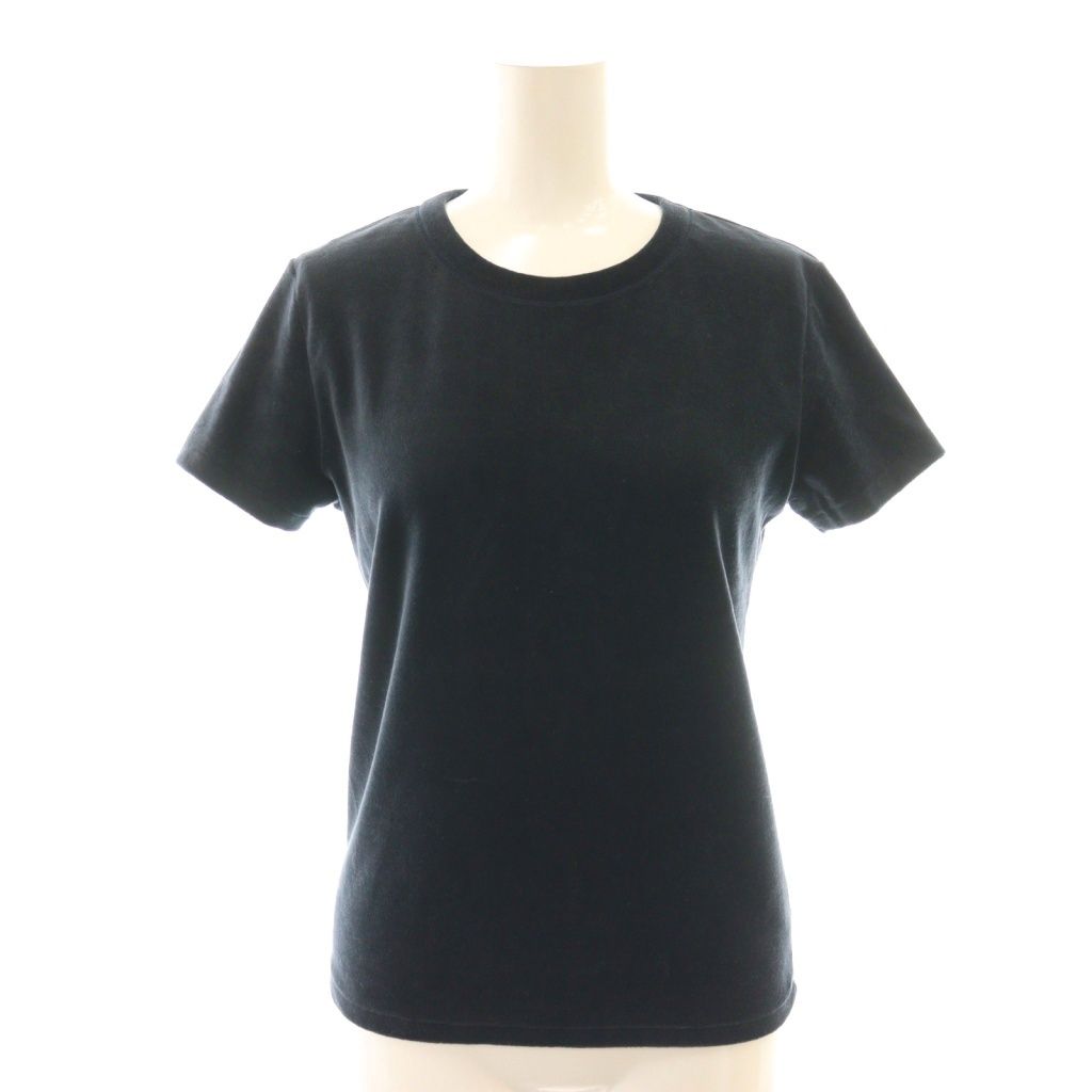 グッドピープル グッドステッチング グッドプロダクト GOOD PEOPLE GOOD STITCHING GOOD PRODUCT 25AW ベロア セットアップ カットソー フ パンツ F S ブラック DF OS