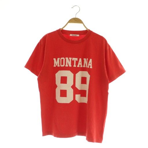 ウィムガゼット Whim Gazette 24SS ナンバリングTシャツ 半袖 オーバー