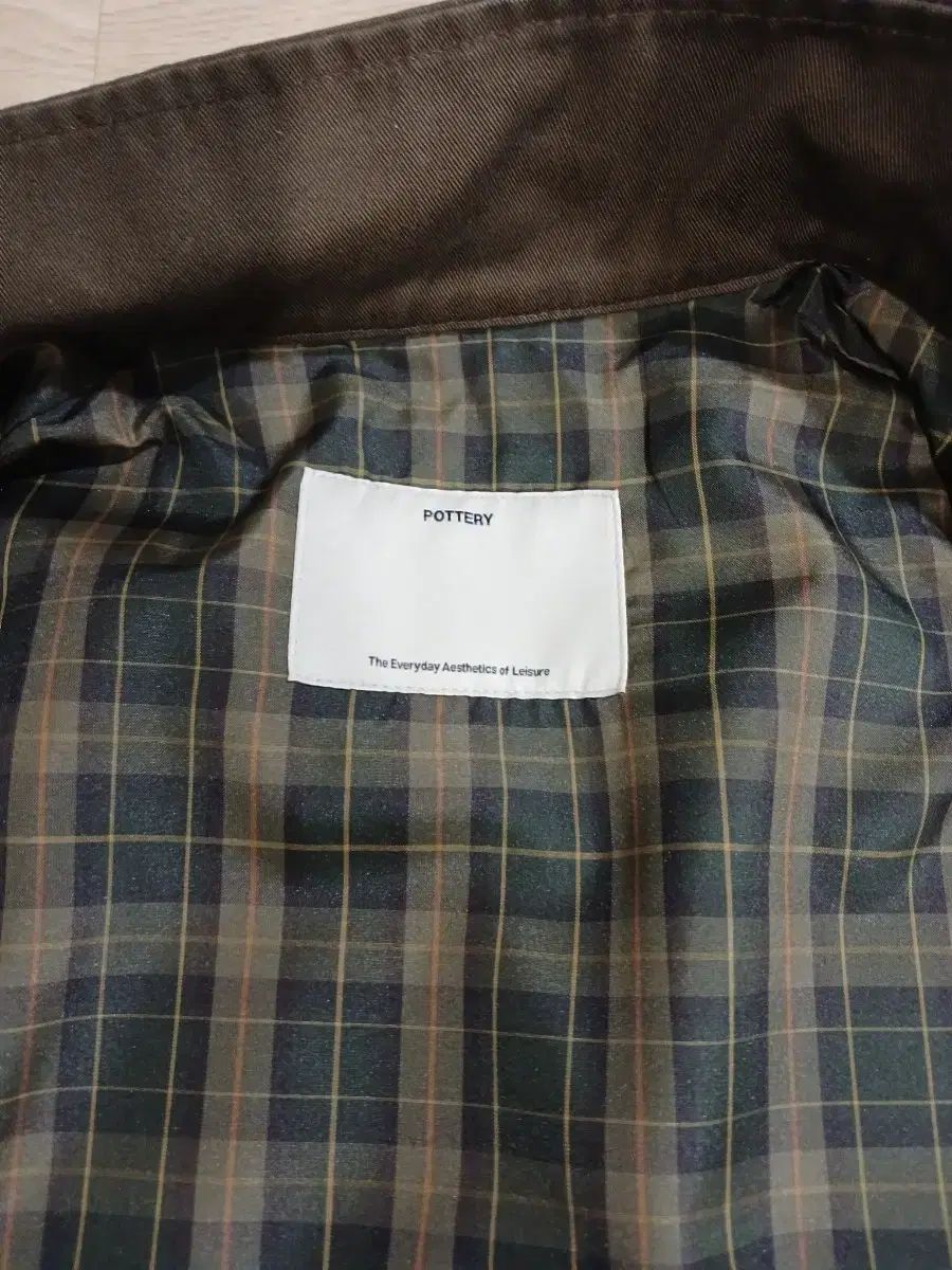 ポッタリー ハリントンジャケット ブラウン 2サイズ