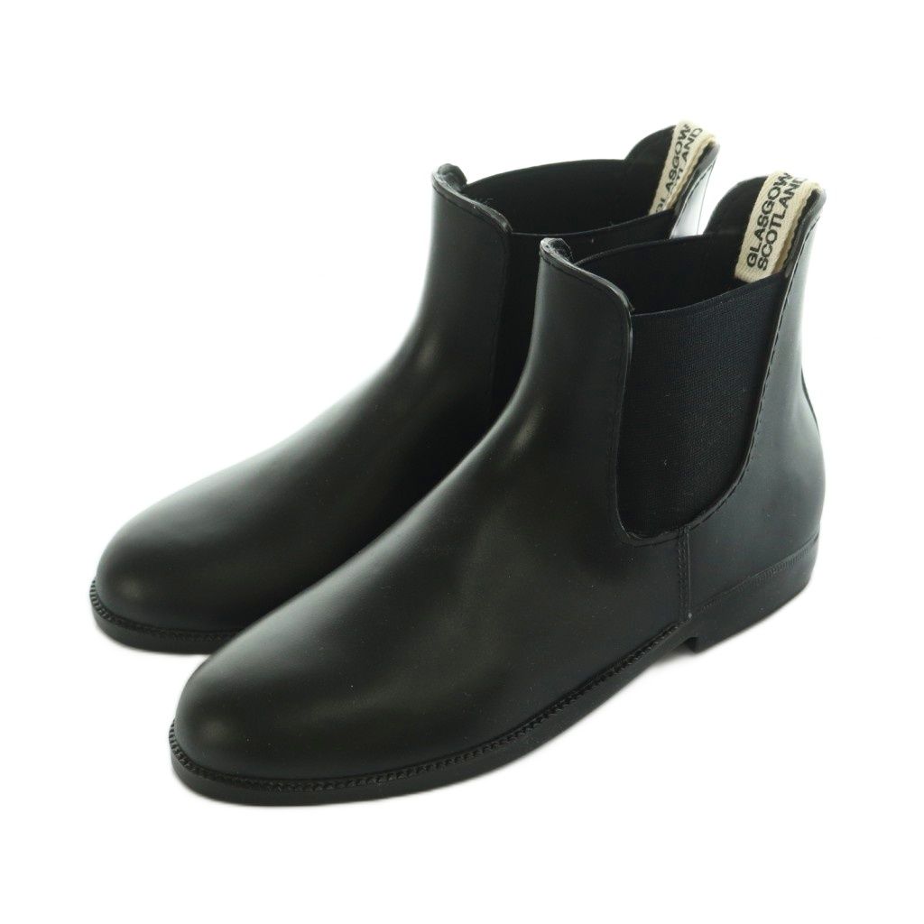 トラディショナルウェザーウェア Traditional Weatherwear サイドゴアレインブーツ US 6 23.0 cm 黒 ブラック MI OS