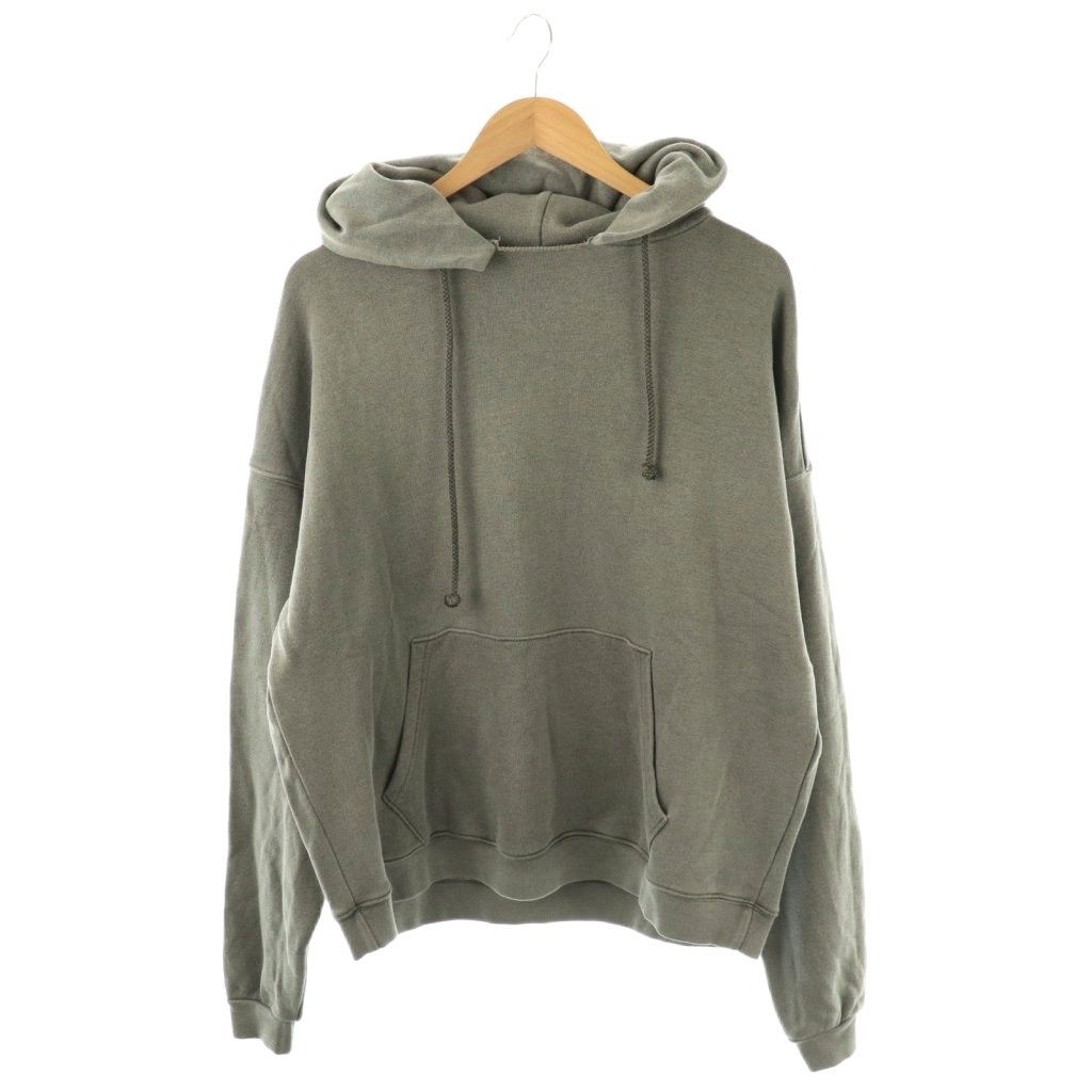 アッシャー ASHER 25SS JANELLE フーディー プラージュ取扱い パーカー プルオーバー S グレー AT OS