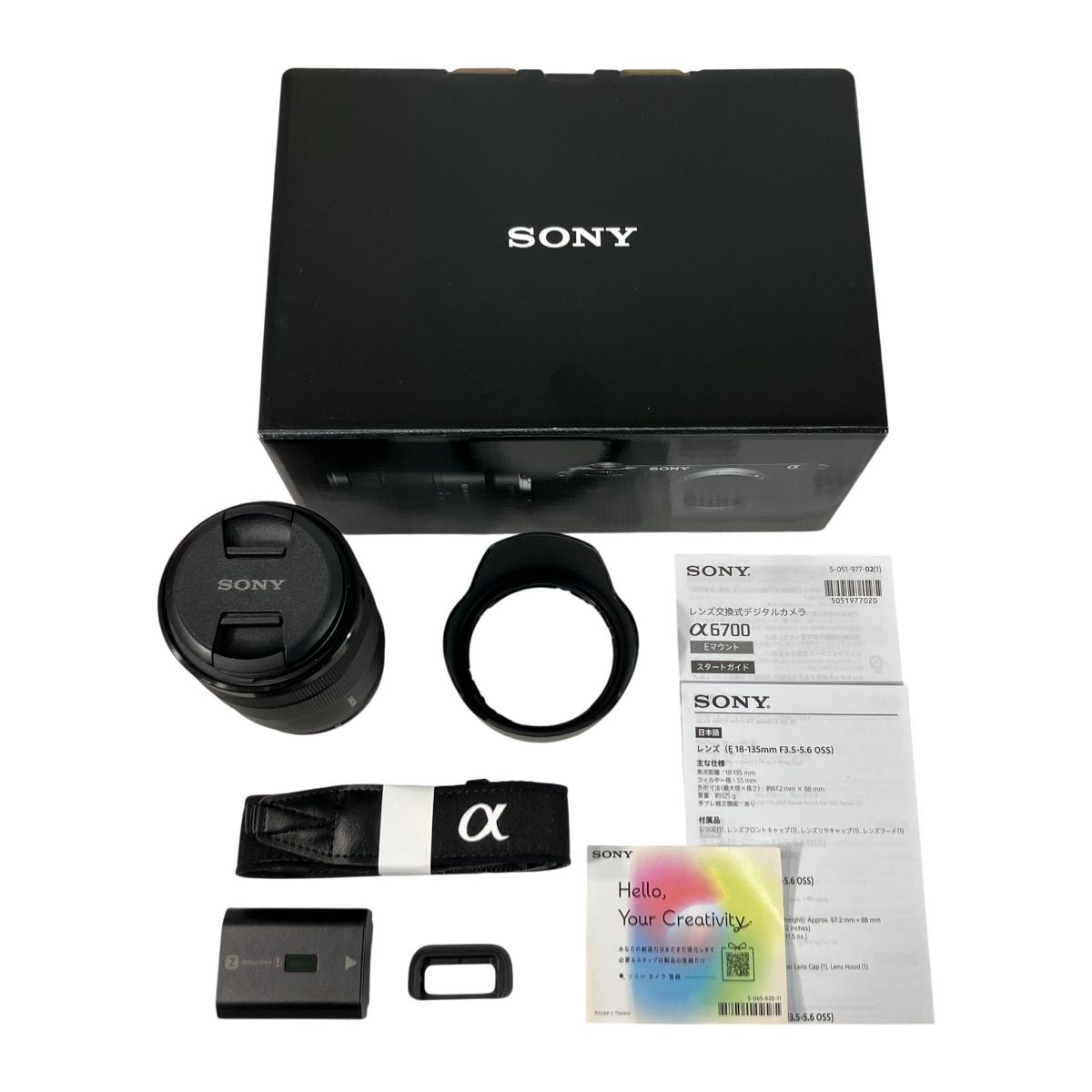 SONY ILCE-6700M α6700 SEL18135 18-135mm F3.5-5.6 高倍率 ズームレンズキット ミラーレス一眼 カメラ N10609989
