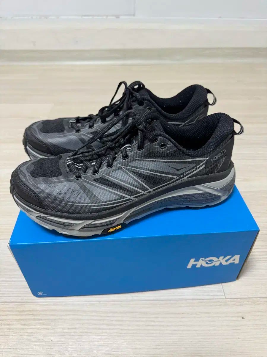 HOKA ONE ONE ホカオネオネ 麻 マファテ スピード2 270 ブラック キャッスルロック