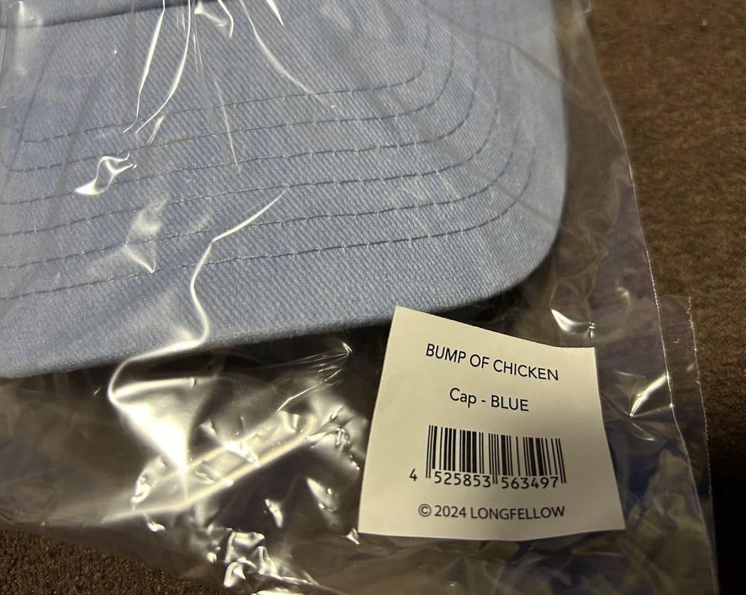 BUMP OF CHICKEN バンプオブチキン 2025 グッズ キャップ Sphery Rendezvous Cap BLUE 青 シルクスクリーン その他 