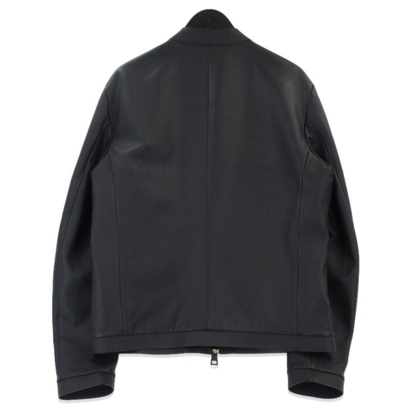 CALIBRO 12 カリブロ12 シングルライダースジャケット NEW MAX ニューマックス ラムレザー イタリア製 ブラック 黒 52 70017307